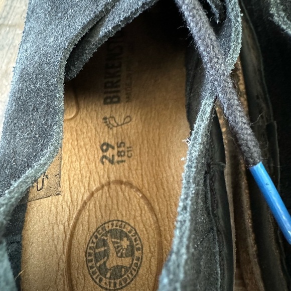 Birkenstock Gary Kids Suede Leather sneakers size 11 - Picture 6 of 9